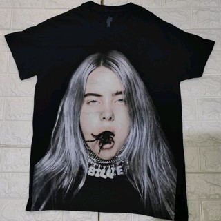 เสื้อยืด Billie Eilish ลายแรกๆ หายาก สภาพ 99%ลิขสิทธิ์แท้ปี 2019.