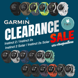 Garmin Instinct 2 / 2S / 2 Solar / 2s Solar สมาร์ทวอทช์ นาฬิกาวิ่ง GPS สายอึด ✅รับประกันศูนย์ไทย 1 ปี