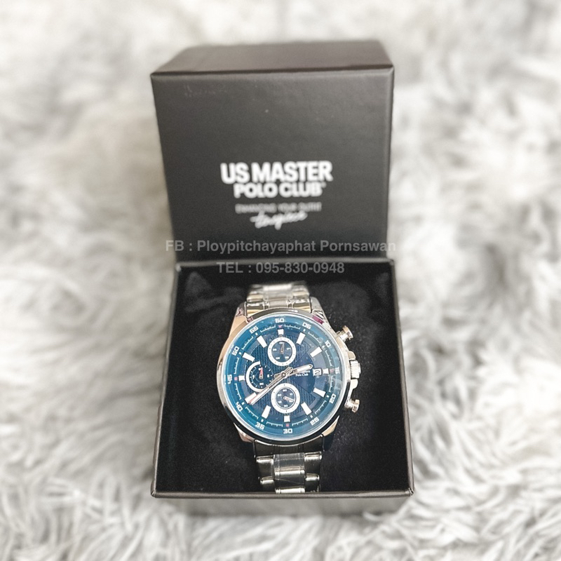 (New/มือ1) นาฬิกา​ US MASTER POLO CLUB รุ่น USM-230206