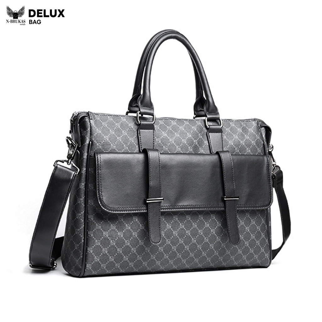 กระเป๋าถือ สะพายข้าง | รุ่น DELUX BAG | กระเป๋าเอกสาร กระเป๋าโน๊ตบุ๊ค BUSINESS BAG | NB-CB23