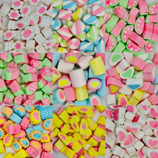 Marshmallow 500g🍡 มาชเมลโล ถุงใหญ่ หลากหลายแบบหลากหลายรสชาติ ราคาส่ง สินค้าคุณภาพ