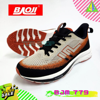 Baoji รุ่น BJM 779 Running รองเท้าผ้าใบ บาโอจิ สำหรับผู้ชาย ใส่วิ่ง ออกกำลังกาย ทำงาน เที่ยว น้ำหนักเบา