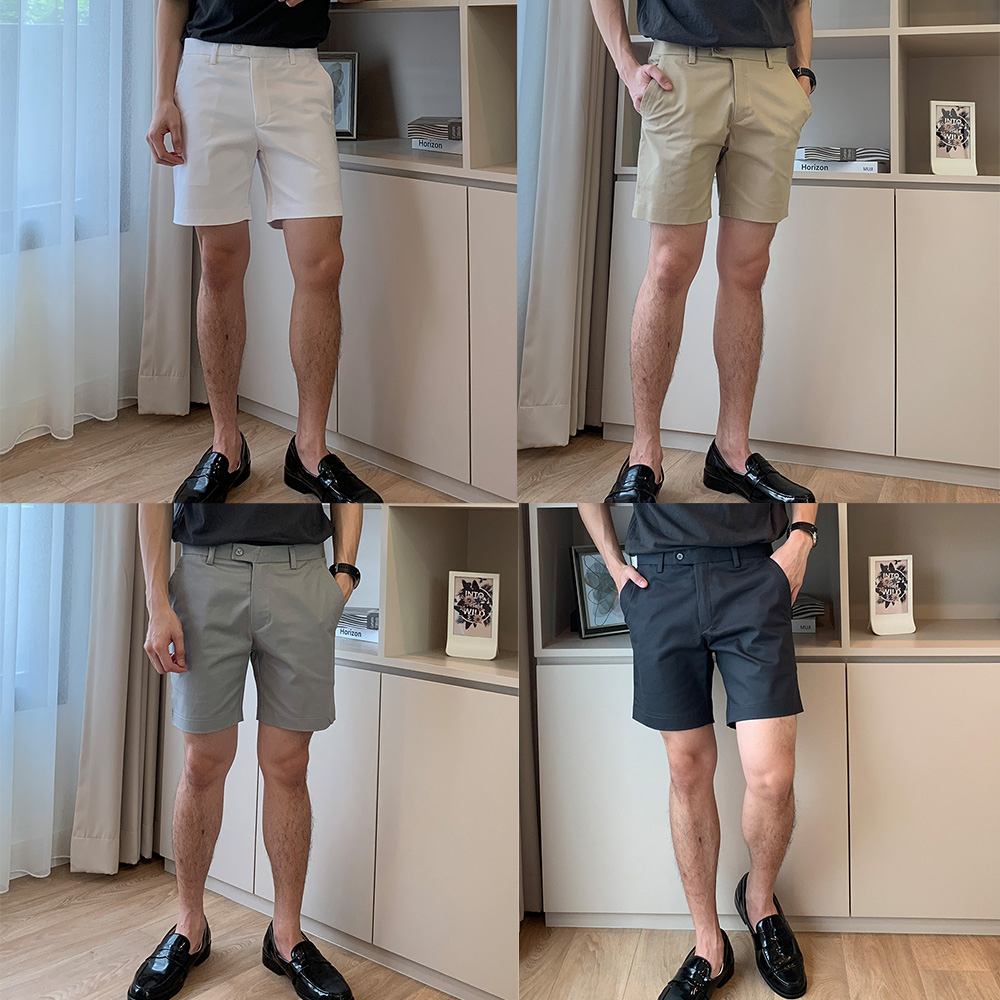 กางเกงขาสั้นผู้ชาย แฟชั่นสุดฮิต ผ้า cotton 100% แฟชั่นเกาหลี