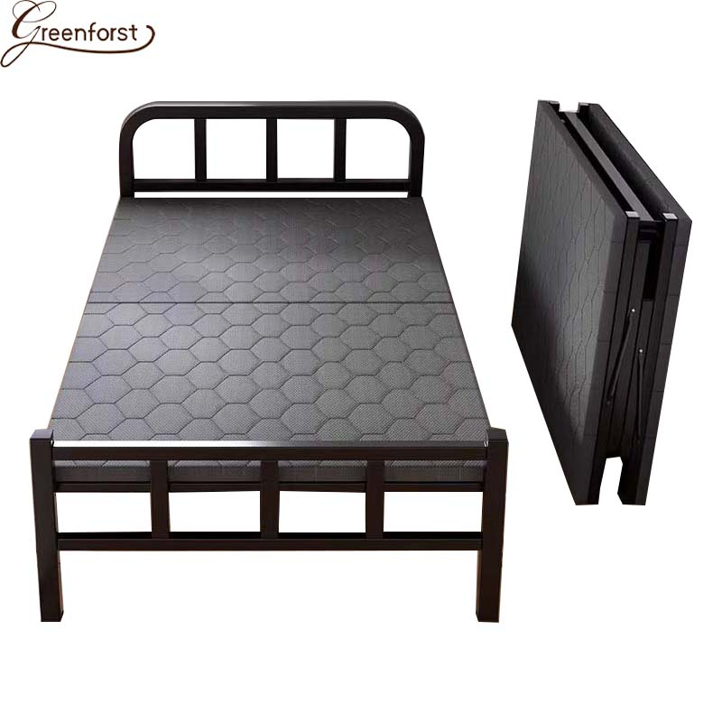 Greenforst เตียงนอนพับได้ เตียงเหล็ก เตียงเสริมไม่ต้องประกอบ แค่กางออกก็ใช้ได้ทันที รุ่น C-2119/2113