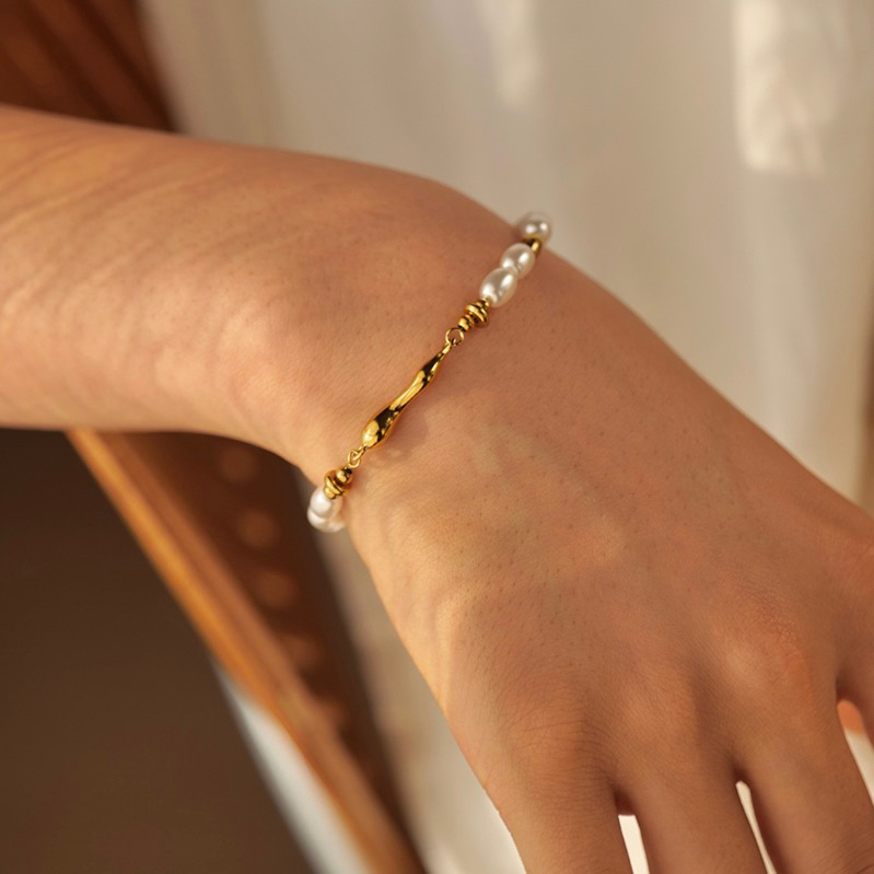 Meraki. Iris Bracelet (stainless steel)