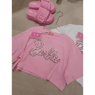 #Cottoncandy Barbie crop top เสื้อครอปBarbie