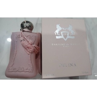Parfums De Marly Delina Edp 75 ml พร้อมกล่องไม่มีซิลนะคะ (ถือว่าเป็นตำหนิ)