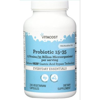 💥พร้อมส่ง💥Vitacost Probiotic 15 - 35 Billion 240 Capsules