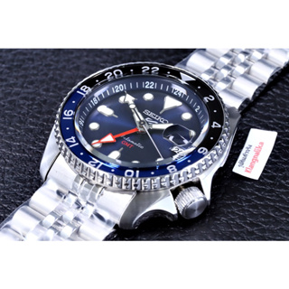 (แถมหมวก SEIKO ) นาฬิกา Seiko 5 Sport GMT Automatic รุ่น SSK003K / SSK003K1