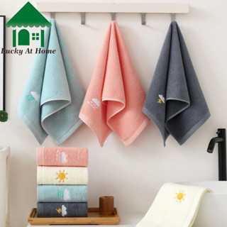 ผ้าเช็ดตัว ผ้าเช็ตผม ผ้าขนนุ่มไม่บาดผิว มีให้เลือก4สี