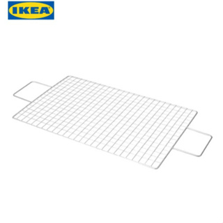 VANDSTEKT แวนด์สเตียคต์ ตะแกรงปิ้งย่างมีมือจับ, สแตนเลส, 57x28 ซม. IKEA