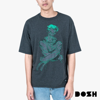 DOSH OVERSIZED SHORT SLEEVE T-SHIRTS SUPERMAN เสื้อยืดโอเวอร์ไซส์ FLBMT5009-GB