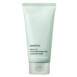 โฟมล้างหน้า innisfree green tea hydrating amino acid cleansing foam 150g.