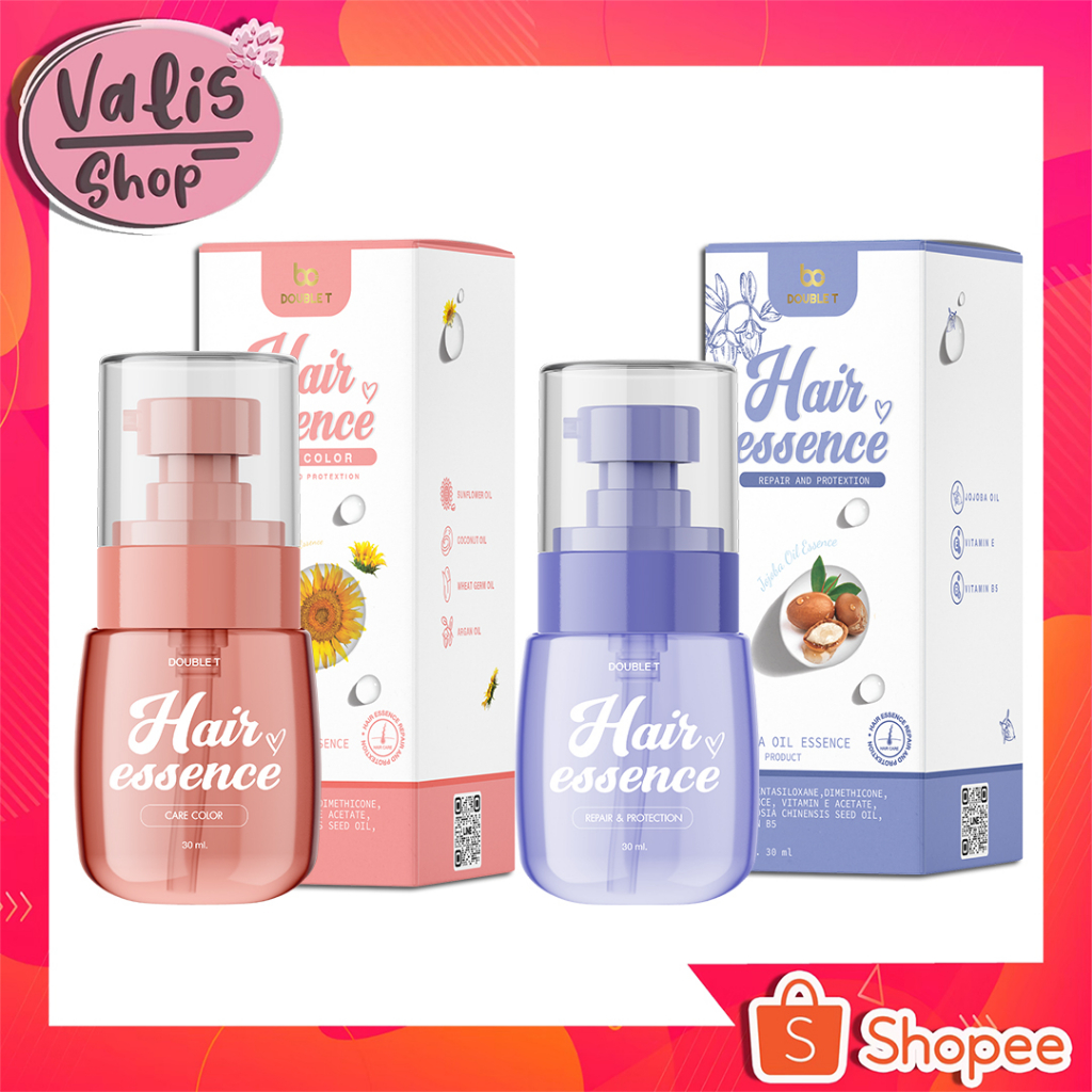 (โฉมใหม่) เอสเซ้นส์ผม & ฮันนี่ทรีทเม้นท์ ทรีทเม้นน้ำผึ้ง ดับเบิ้ลที Hair Essence DOUBLE T  ของแท้แน่นอนน