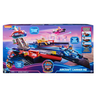 Paw Patrol Movie 2 Aircraft Carrier HQ ของเล่นรถฟิกเกอร์