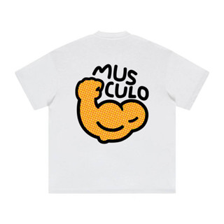 เสื้อยืดโอเวอร์ไซส์ Musculo logo 2023 edition