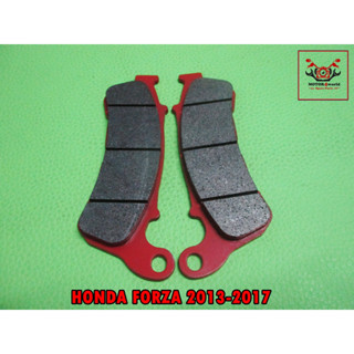 HONDA FORZA (เก่า) year 2013-2017 FRONT DISC BRAKE PADS (CERAMIC TEXTURE)  // ผ้าดิสเบรคหน้า (เนื้อเซรามิค)