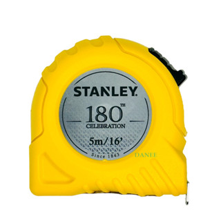 ตลับเมตร STANLEY สแตนเล่ย์ สีเหลือง รุ่น180ปี (ของแท้ 100%) ความยาว5เมตร