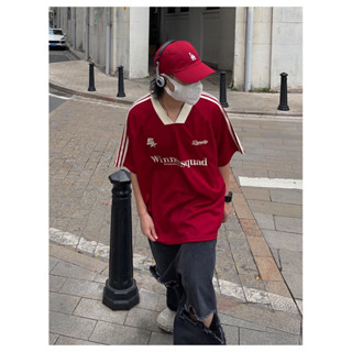 เสื้อบอล winner red โอเวอร์ไซส์