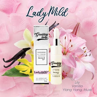 (ของแท้/ปิดชื่อ) Ladymild 7 ml. ❤ หัวเชื้อน้ำหอมฟีโรโมน Gooddaylady แท้ 100%