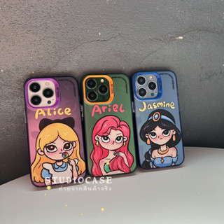 เคสลายเจ้าหญิง แอลเรียล/จัสมิน/อลิซวันเดอร์แลนด์ เคสสำหรับรุ่นไอโฟน11-14promax