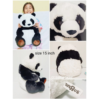 (พร้อมส่ง) ตุ๊กตาหมีแพนด้า แพนด้า Panda ตุ๊กตามือสอง ตุ๊กตาลิขสิทธิ์แท้  ตุ๊กตาผ้า