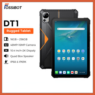 FOSSiBOT DT1 Rugged Tablet Android 13 10.4 inch 2K Display 8GB 256GB 11000mAh 18W Tablet Fast Charge