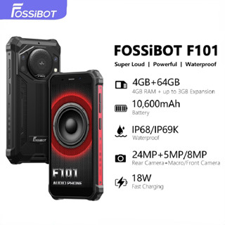 FOSSiBOT F101 Global Version Waterproof Rugged Smartphone 5.45 inch 10600mAh 4GB RAM 64GB ROM