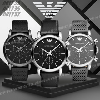 OUTLET WATCH นาฬิกา Emporio Armani OWA341 นาฬิกาข้อมือผู้ชาย นาฬิกาผู้ชาย แบรนด์เนม Brand Armani Watch AR1733