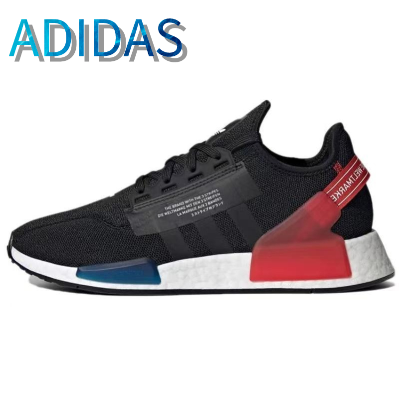 Adidas Originals NMD R1V2 รองเท้าผ้าใบสีดำ