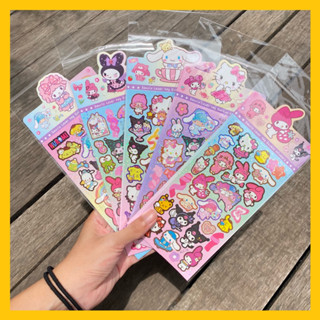 🔥พร้อมส่ง🔥Sticker Sanrio สติกเกอร์ ซานริโอ้ แบ่งขาย 1 แผ่น