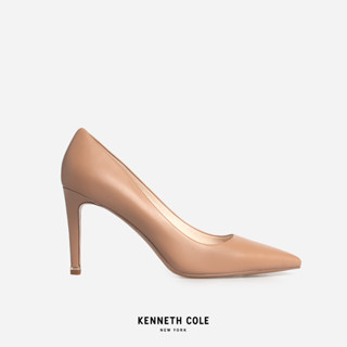 KENNETH COLE รองเท้าส้นสูงผู้หญิง รุ่น RILEY 85 PUMP สีน้ำตาลอ่อน ( HEL - KLU8037LE-261 )