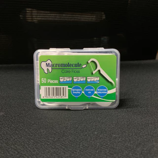 ไหมขัดฟัน ไหมขัดฟันชนิดด้าม กล่อง 50 ชิ้น Dental flossl Toothpick