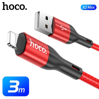 HOCO X2 Max สายชาร์จ 1, 2, 3 เมตร จ่ายไฟ 3A ถ่ายโอนข้อมูลได้ สำหรับ iOS / Micro / TC dataCable hc1