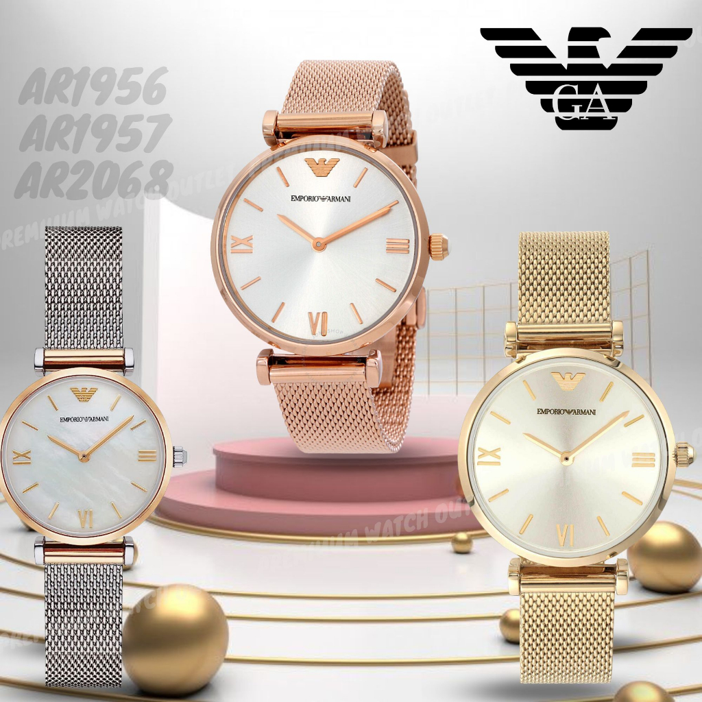 OUTLET WATCH นาฬิกา Emporio Armani OWA342 นาฬิกาข้อมือผู้ชาย นาฬิกาผู้ชาย แบรนด์เนม Brand Armani Watch AR11128
