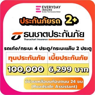 ประกันรถยนต์ ประกัน2+ ธนชาตประกันภัย