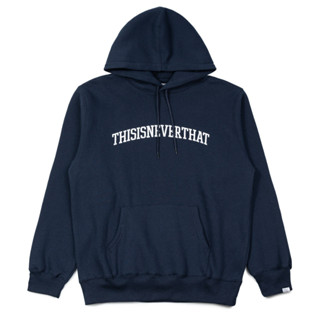 THISISNEVERTHAT TN223TSWHO01 Arch-Logo Hoodie SWEATSHIRT NAVY