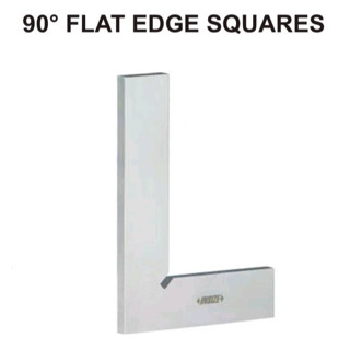 100x70mm ฉากแท่นกลึง ฉากสแตนเลส ฉากวัดงาน ฉากวัดมุม ฉาก 90 องศา 90° Flat Edge Squares INSIZE รุ่น 4791-100