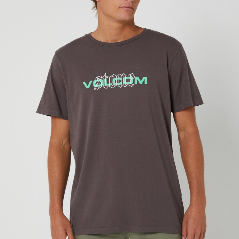 Volcom เสื้อยืด COVER UP SST