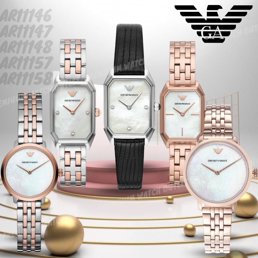 OUTLET WATCH นาฬิกา Emporio Armani OWA343 นาฬิกาข้อมือผู้หญิง นาฬิกาผู้ชาย แบรนด์เนม Brand Armani Wa