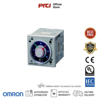 OMRON H3CR-F TWIN TIMER ไทม์เมอร์ 100-240 VAC/100-125 VDC TIMER 11 ขา