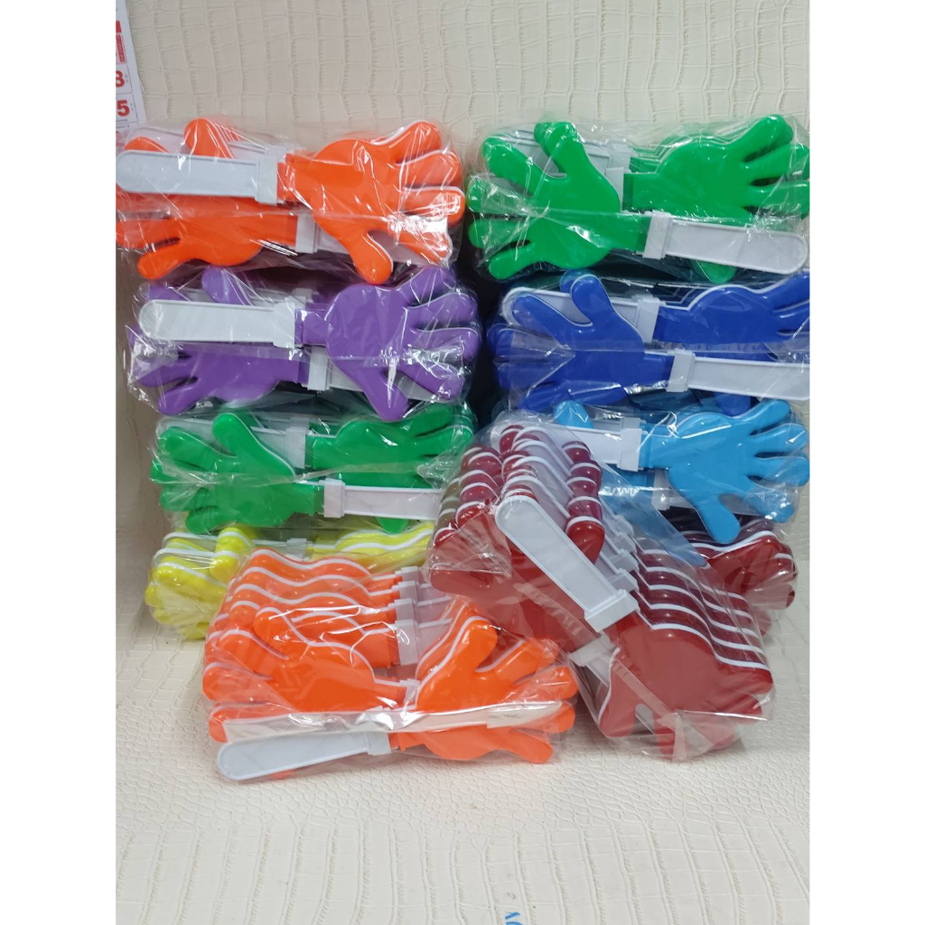 ร้านชัยชนะ มือตบเชียร์ใหญ่ อุปกรณ์กีฬา เจ้าแรกในไทย (เลือกสีได้)