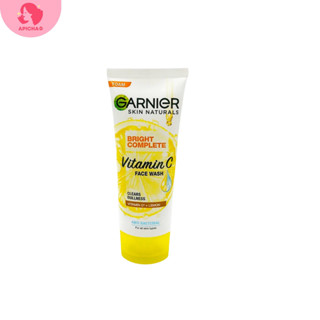 การ์นิเย่ โฟมล้างหน้า 1 หลอด Garnier Complete Vitamin C Face Wash  1  pcs