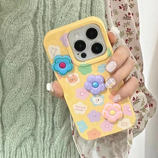 ❤️จัดส่งภายใน24ชม❤️เคสไอโฟน สำหรับ 11 14 for iPhone Case 13 12 Pro Max แฟชั่น ดอกไม้ ป้องกันการตก เคสนิ่ม เคสโทรศ