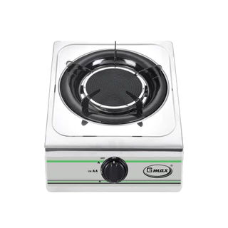 Gmax เตาแก๊สสแตนเลส 1 หัว Gas Stove เตาหัวเดี่ยว รุ่น GL-101I เตาแก๊ส หัวอินฟราเรด