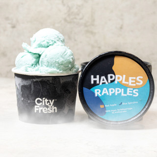 CityFresh ไอศกรีมซอร์เบต์ สูตร Happles Rapples Premium Sorbet