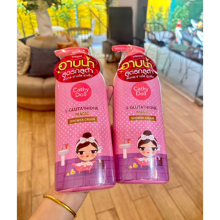 CathyDoll L-Glutathione magic Shower cream ขนาด 500 มล ครีมอาบน้ำทำความสะอาดผิวกายอย่างอ่อนโยน