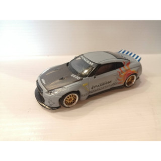 1:64 MINI GT 99 Pandem Nissan GT-R R35 Duck Tail ROCAF Malataw Fighter Taiwan EX