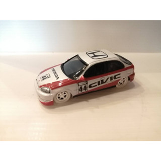 Johnny Lightning  Honda Civic Custom Red &amp; White#44