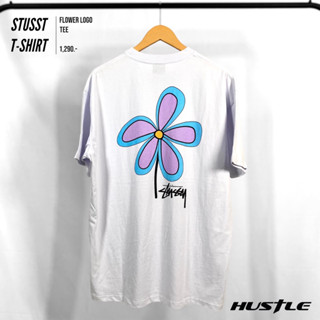 [Hustle.store]เสื้อยืด Stussy Flower Tee มือ1ของแท้🇦🇺พร้อมส่ง‼️‼️‼️‼️‼️‼️‼️‼️